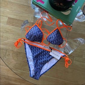 Christian Dior print bikini